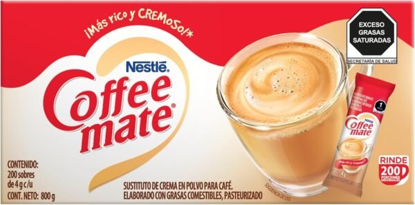 Coffe mate 200 pz de 4G
