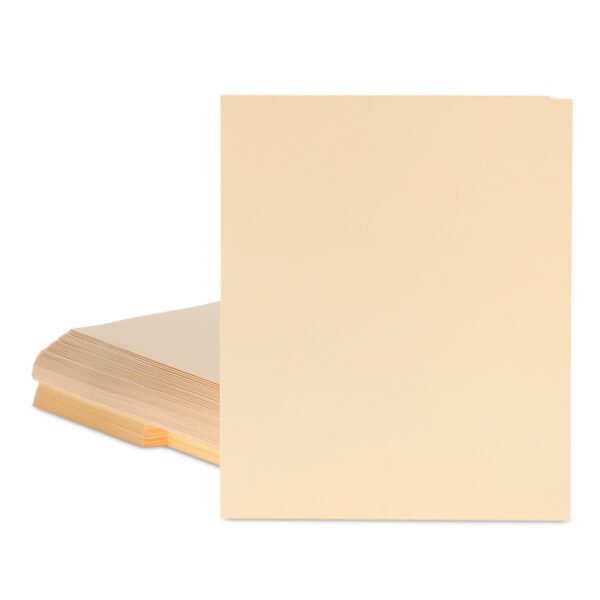 Folders carta con media ceja 100pz