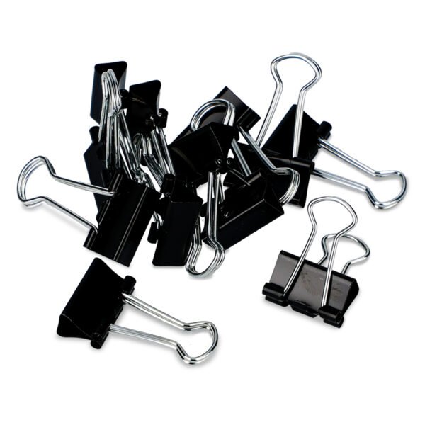 Sujetador metalico chico 12 pz